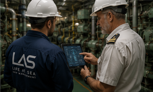 Life At Sea ship management shore team